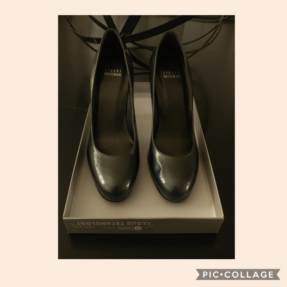 Stuart Weitzman Shoes - Stuart Weitzman Platswoon Patent Leather Heels 7.5